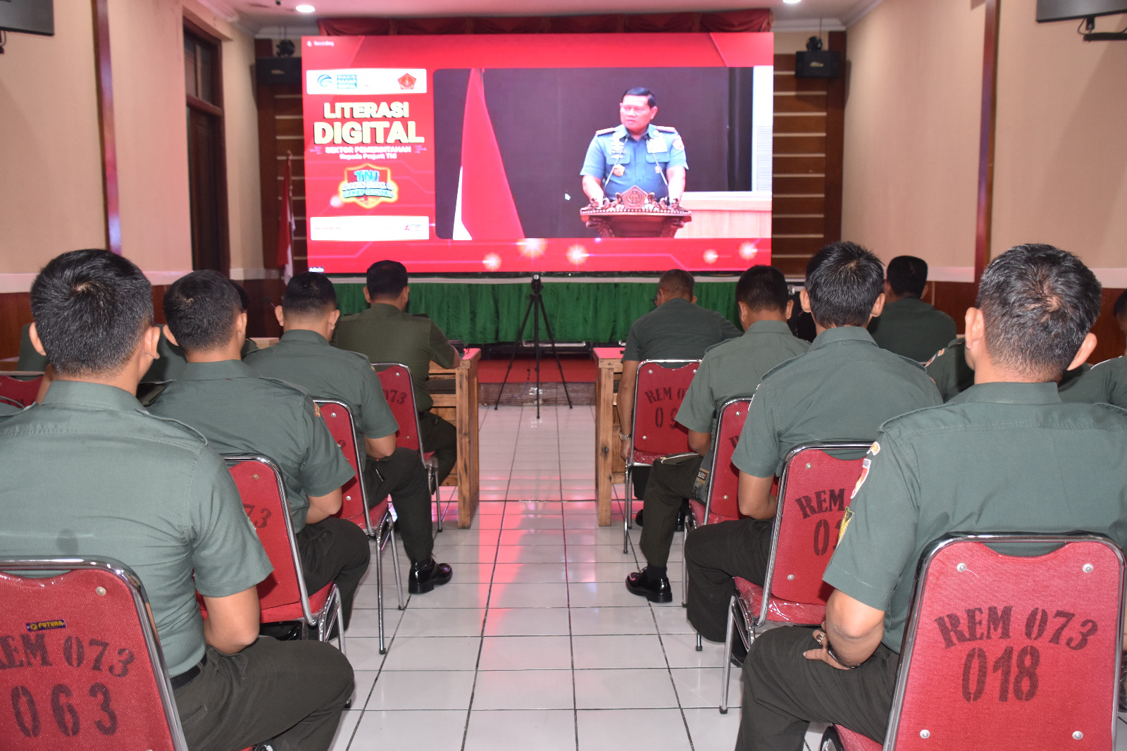 Ingin Melek Digital, Personel Korem 073/Makutarama Ikuti Literasi Digital